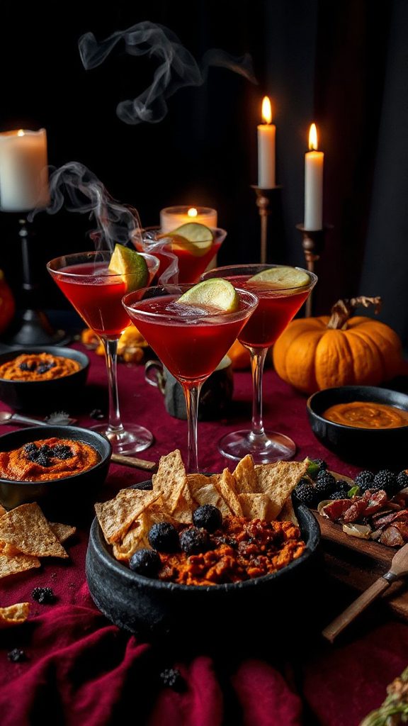 bewitching halloween apple cocktail