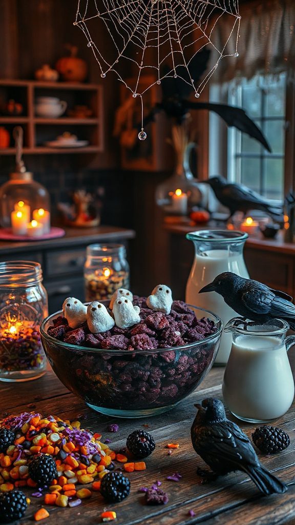 bewitching halloween cereal mix