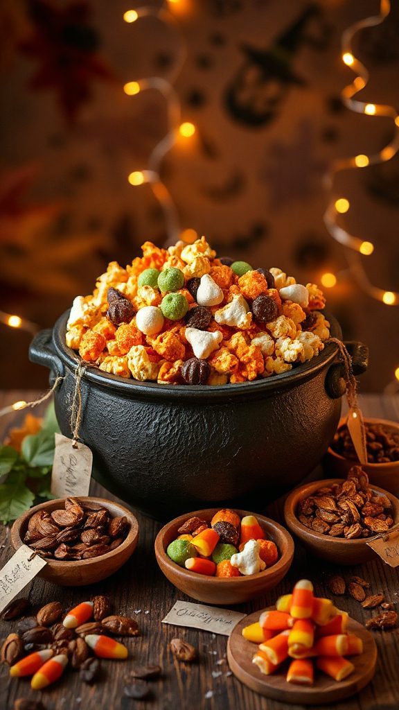 bewitching halloween snack mix