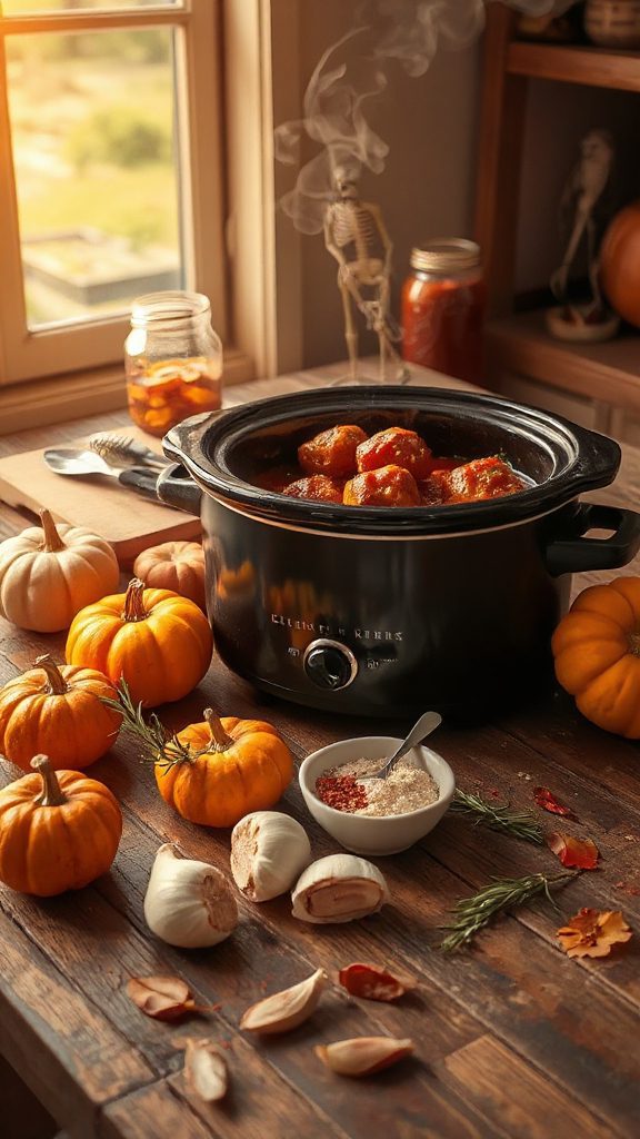 bewitching meatballs in sauce
