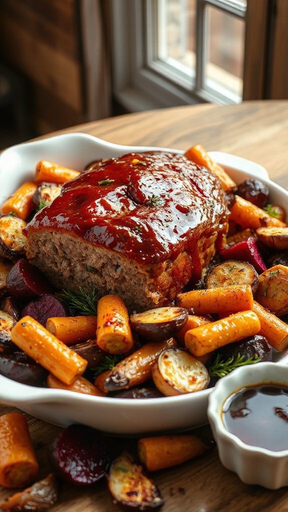bourbon bbq meatloaf muffins