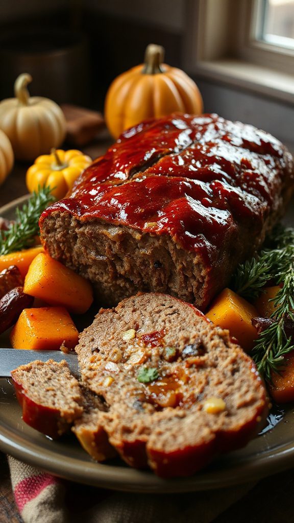 bourbon infused meatloaf delight
