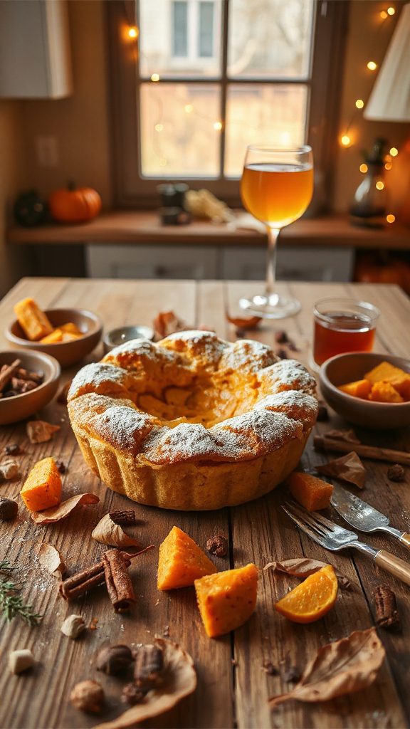 butternut squash bread pudding