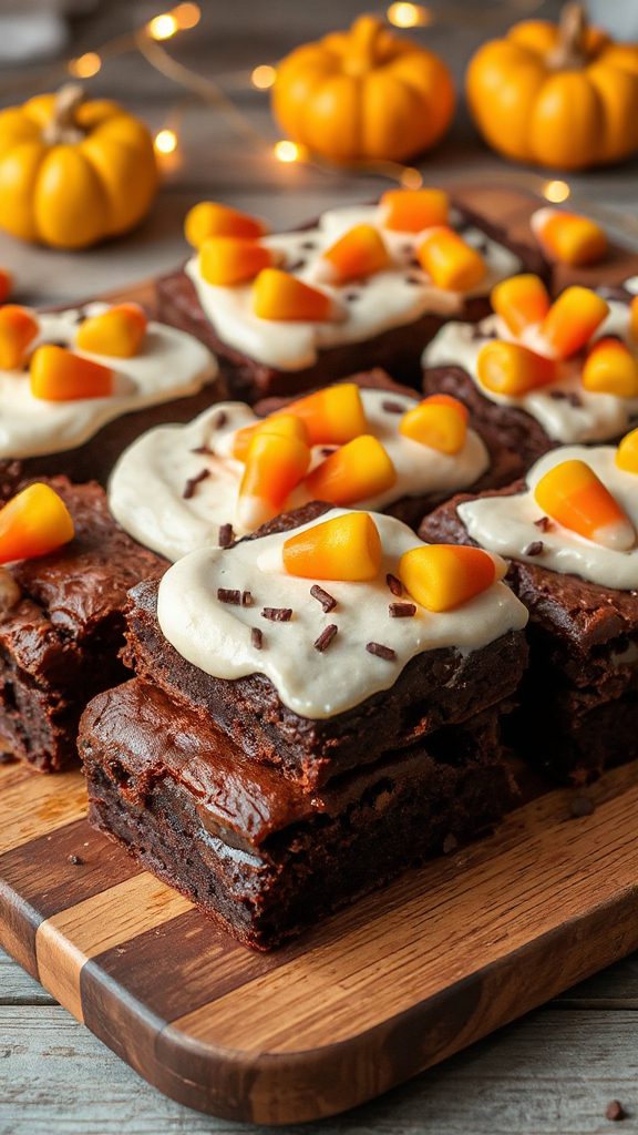 candy corn brownie recipe