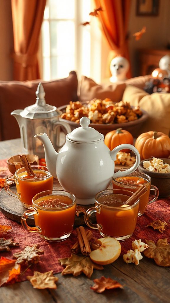 caramel apple cider indulgence