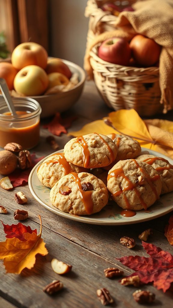 caramel apple cookie delight