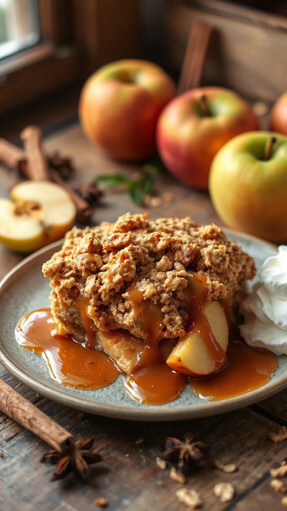 caramel apple dessert delight