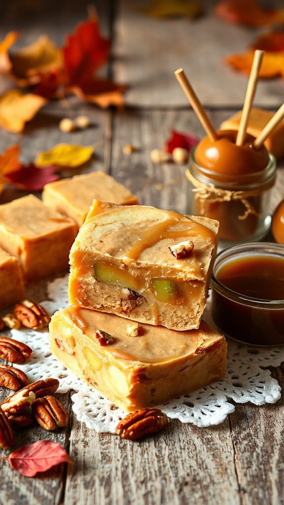 caramel apple fudge delight