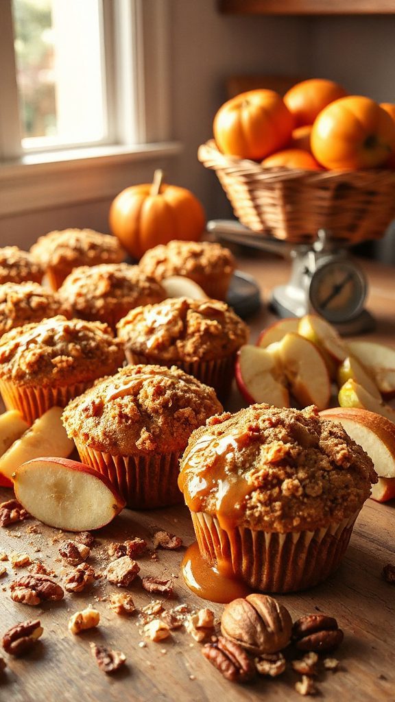caramel apple muffins recipe