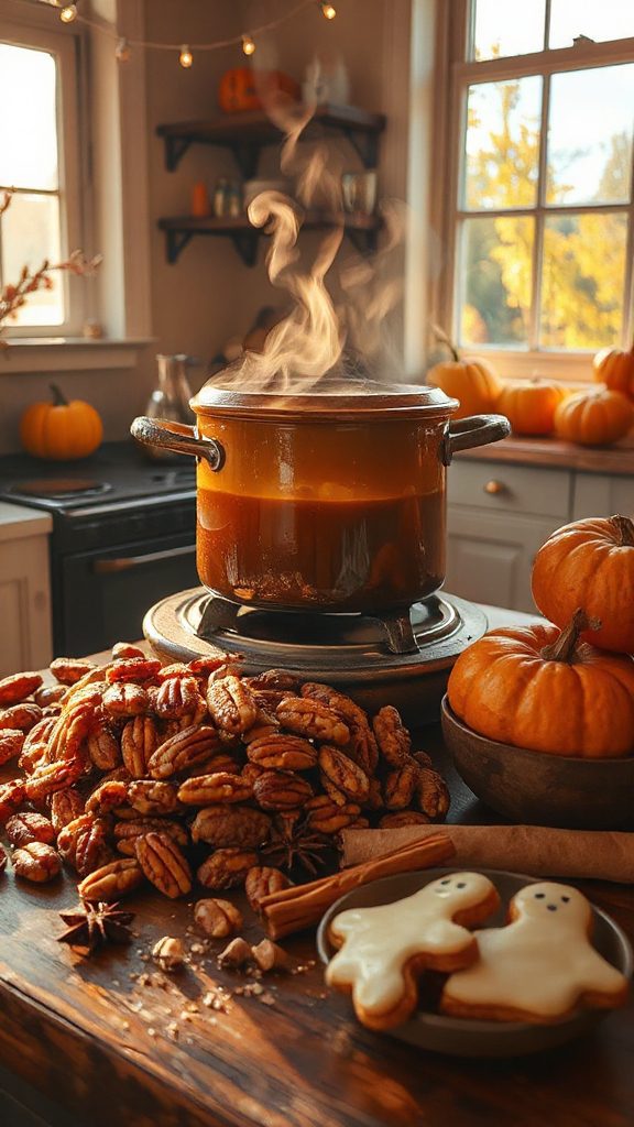 caramel nutty autumn aroma