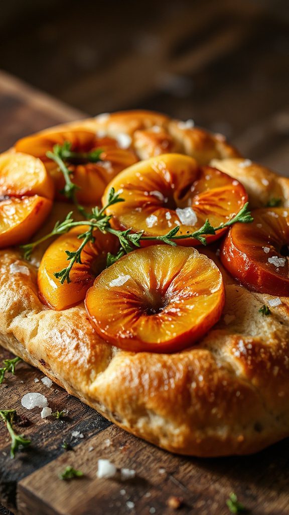 caramelized apple thyme focaccia