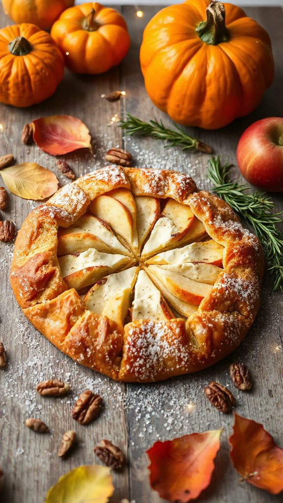cardamom cream cheese galette