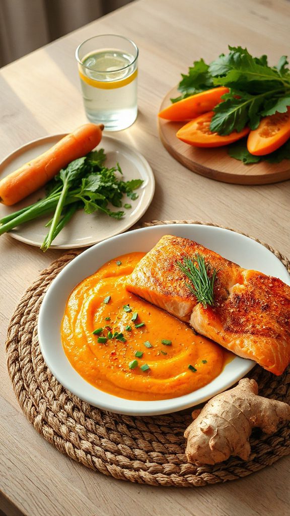 carrot ginger puree recipe