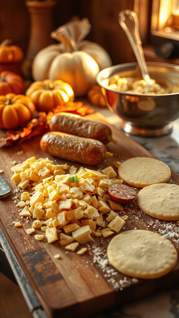 cheddar cheese mixture preparation