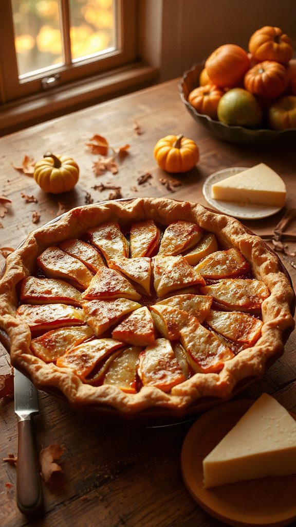 cheddar crust apple pie