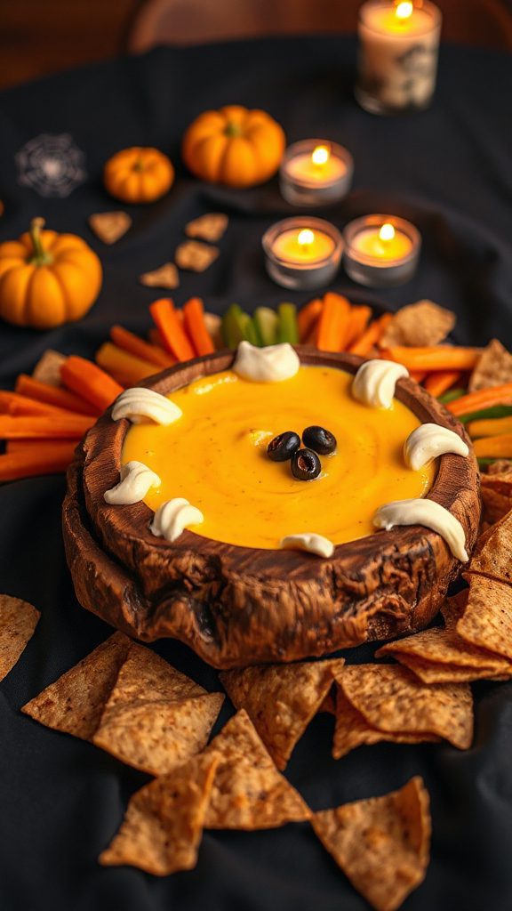 cheesy mummy dip recipe