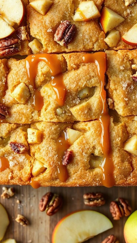 chewy apple blondies recipe