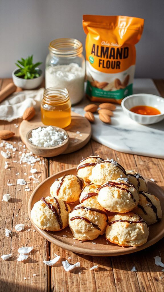 chewy coconut cookie delight