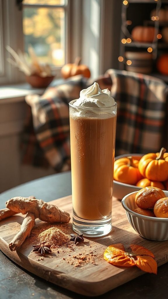 chilled pumpkin chai delight
