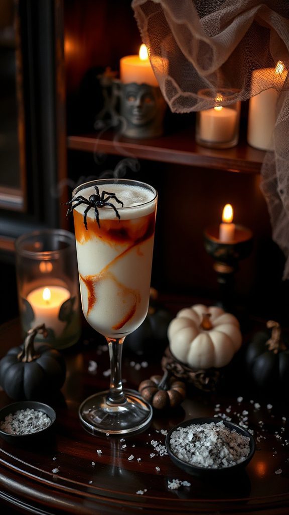 chilling halloween cocktail delight