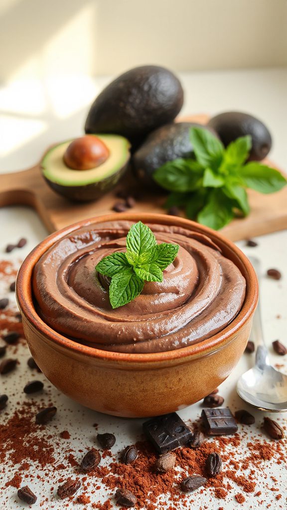 chocolate avocado mousse recipe
