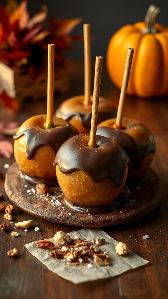 chocolate caramel apple delight