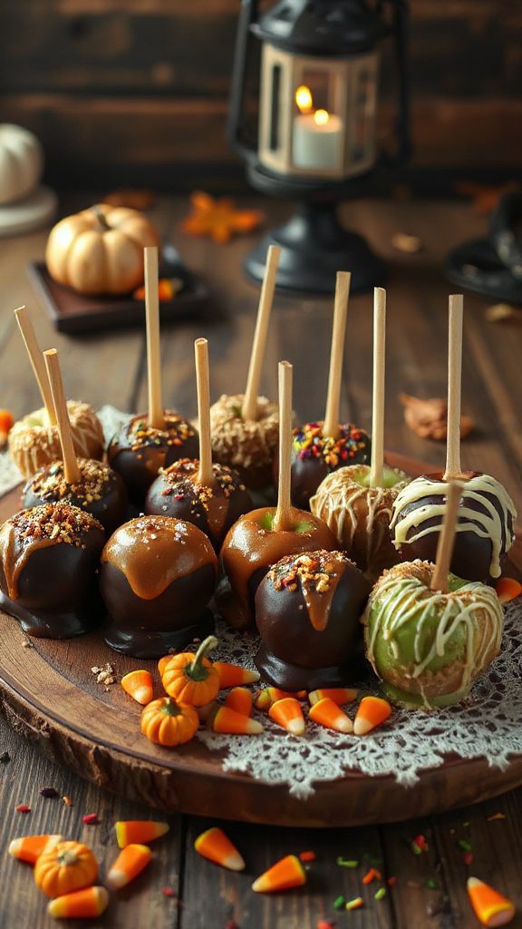 chocolate caramel apple treat