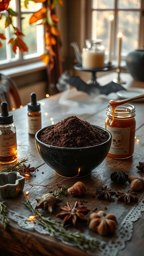 chocolate caramel halloween delight
