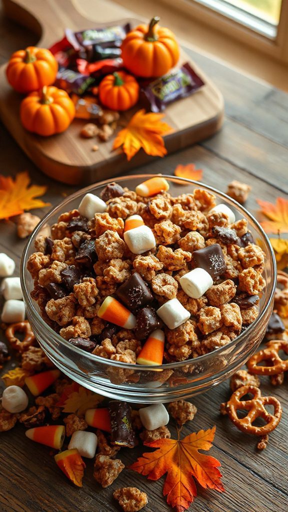 chocolate crunchy halloween treat