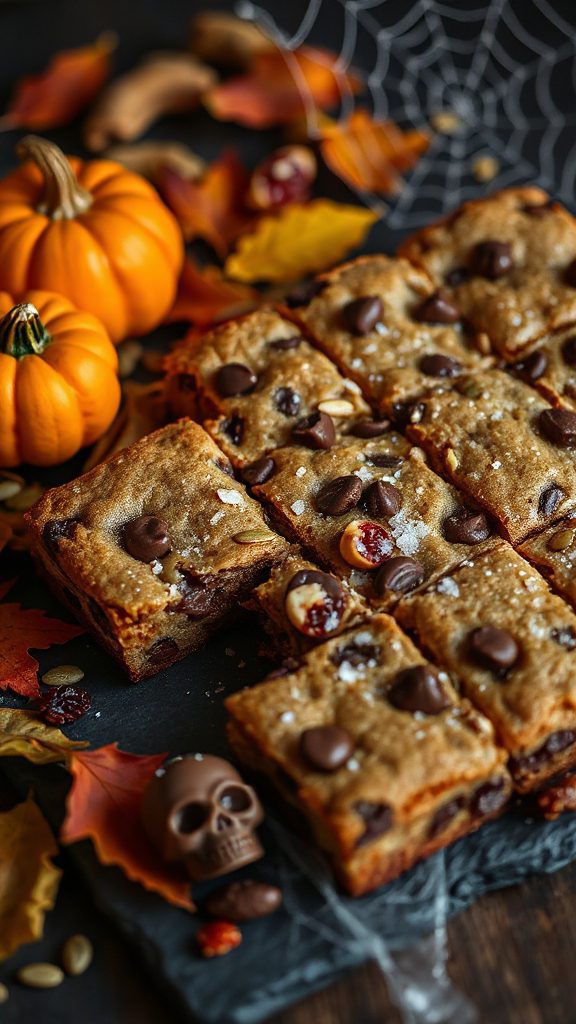 chocolate hazelnut blondie recipe