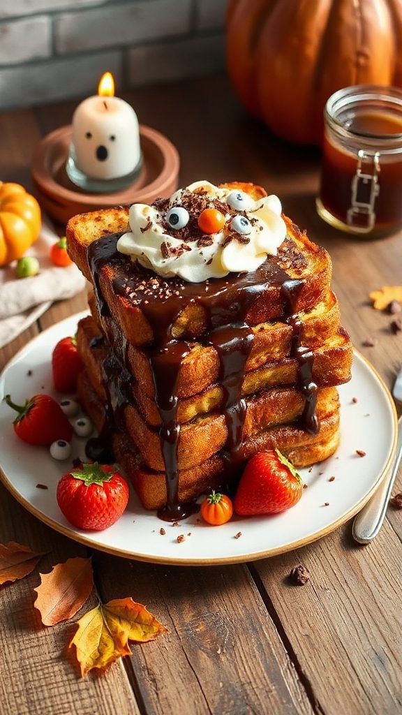 chocolate monster french toast