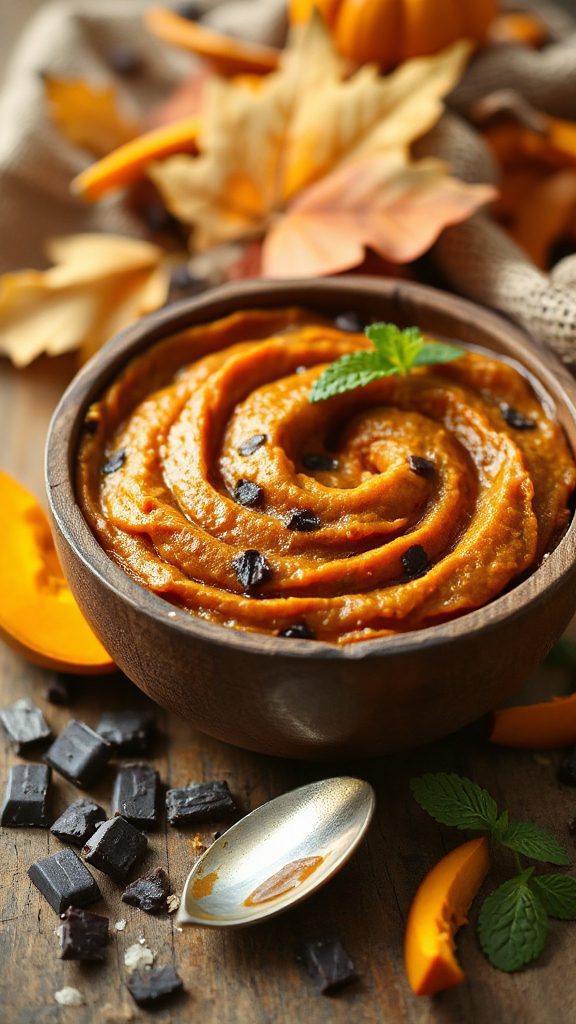 chocolate pumpkin mash delight