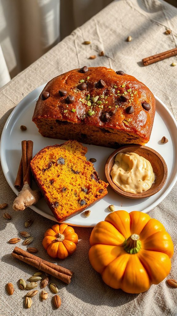 chocolate pumpkin spice cake