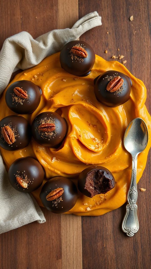 chocolate pumpkin truffle recipe