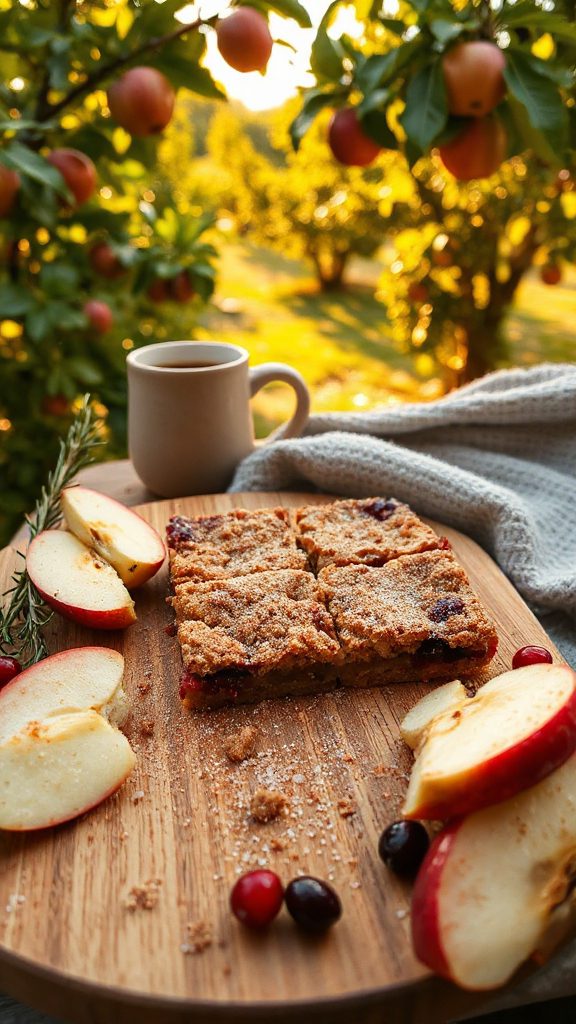 choosing apples for crisp bars