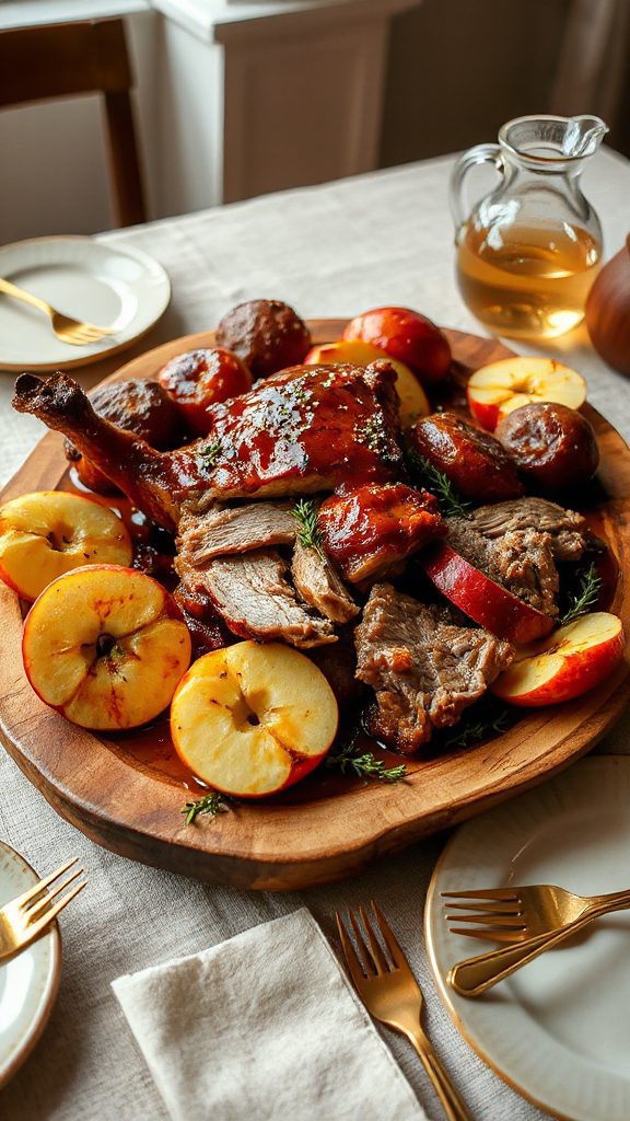cider braised pork recipe