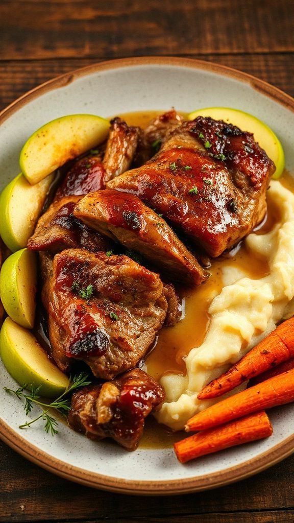 cider braised pork shoulder