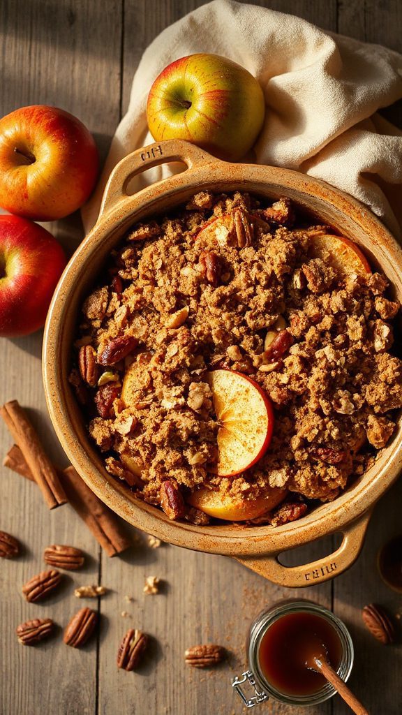 cinnamon apple crisp recipe