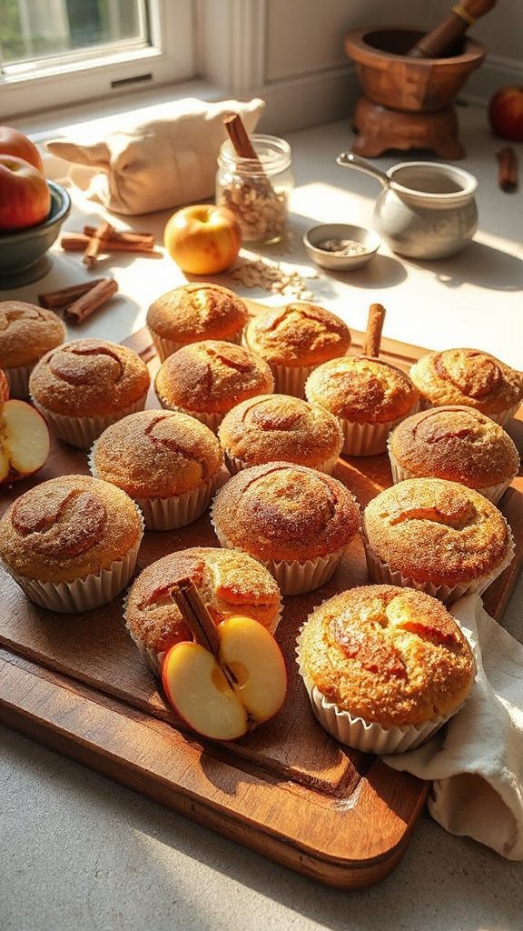 cinnamon apple muffin recipe