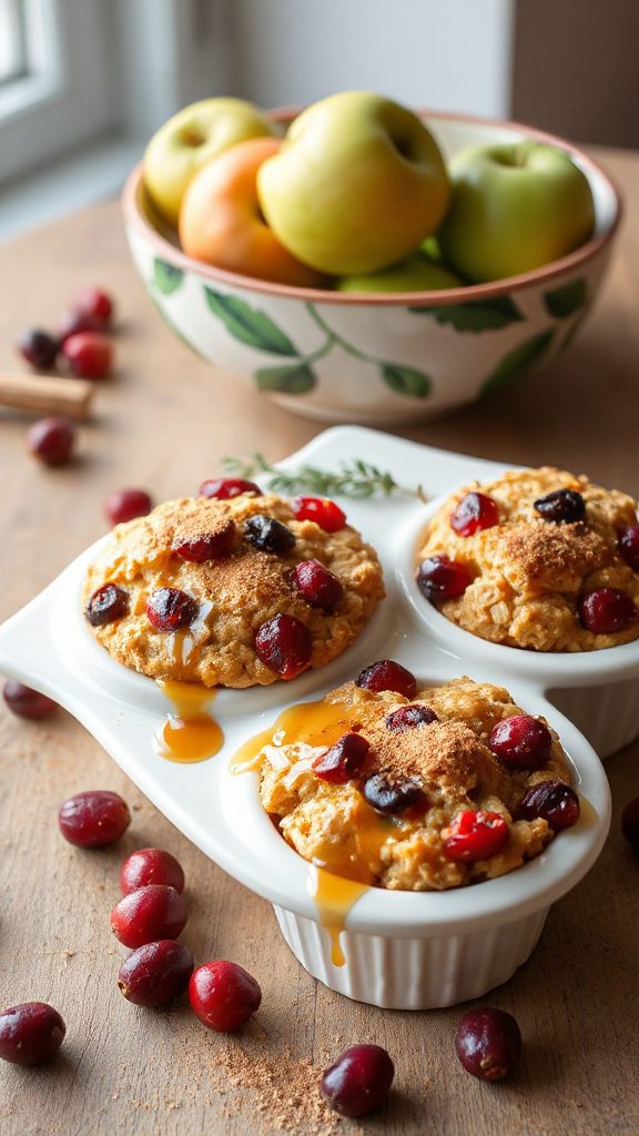 cinnamon apple oat cups