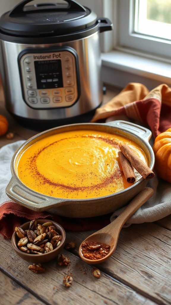 cinnamon pumpkin custard recipe