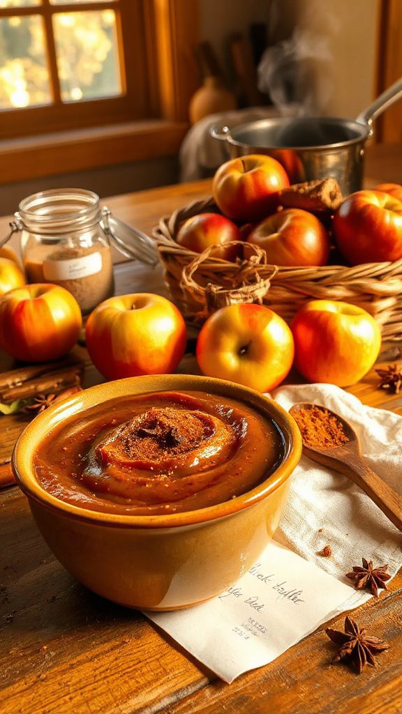 cinnamon spiced apple butter recipe