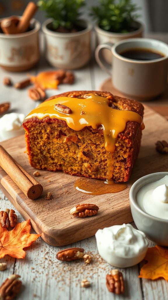 cinnamon swirl pumpkin cake