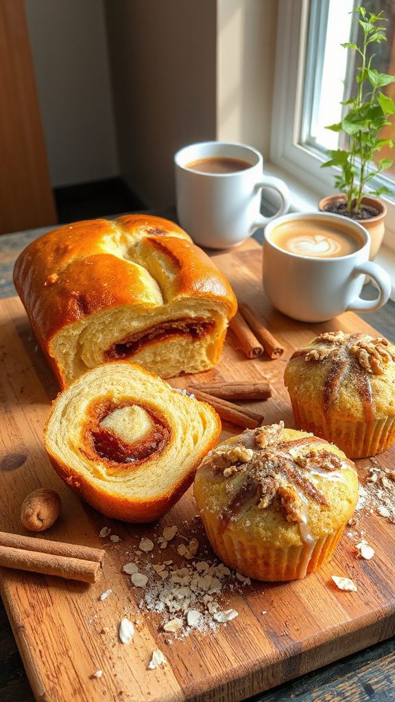 cinnamon swirl vegan bread