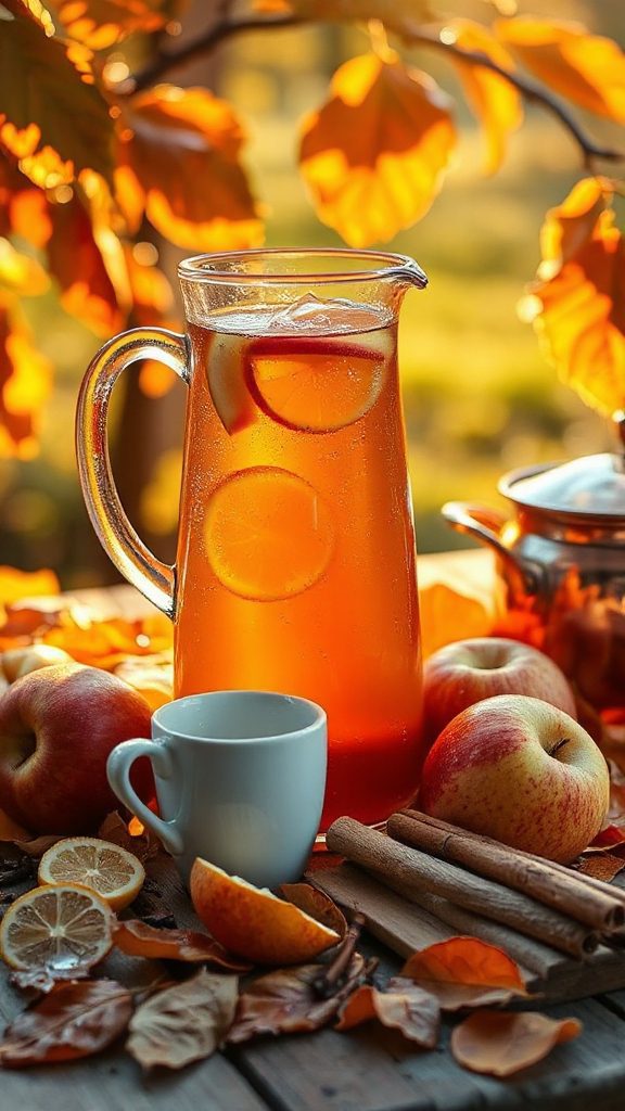 citrusy apple maple cider