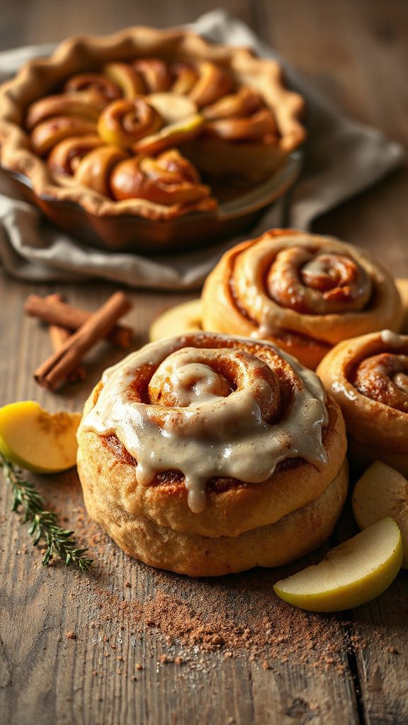classic apple pie rolls