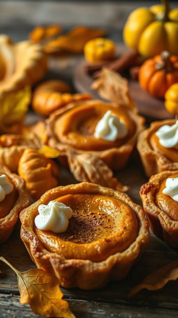 classic creamy pumpkin tart