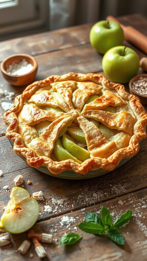 classic green apple pie