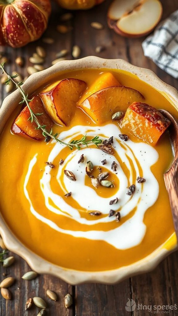 coconut apple butternut squash soup