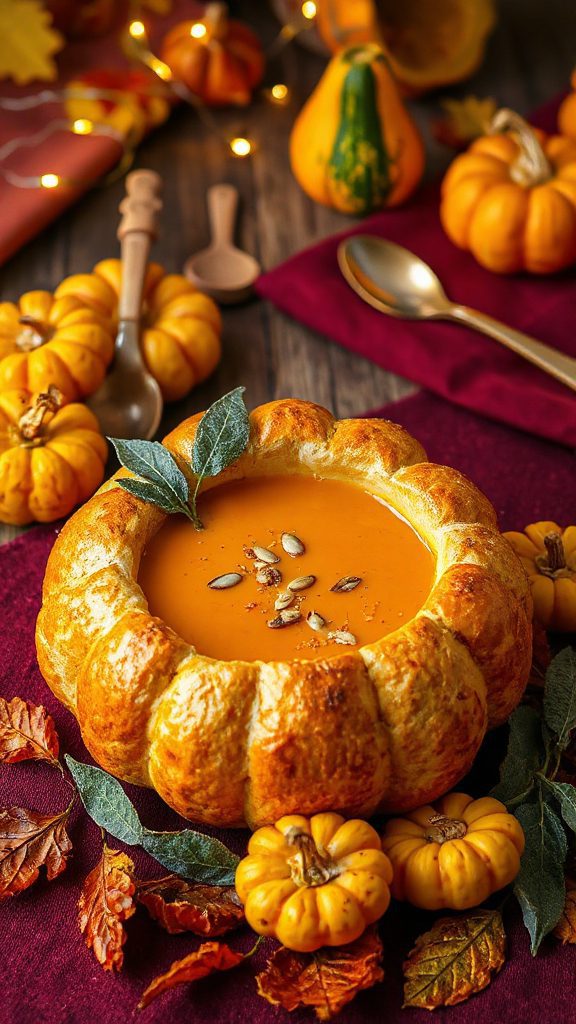 comforting fall soup bowl